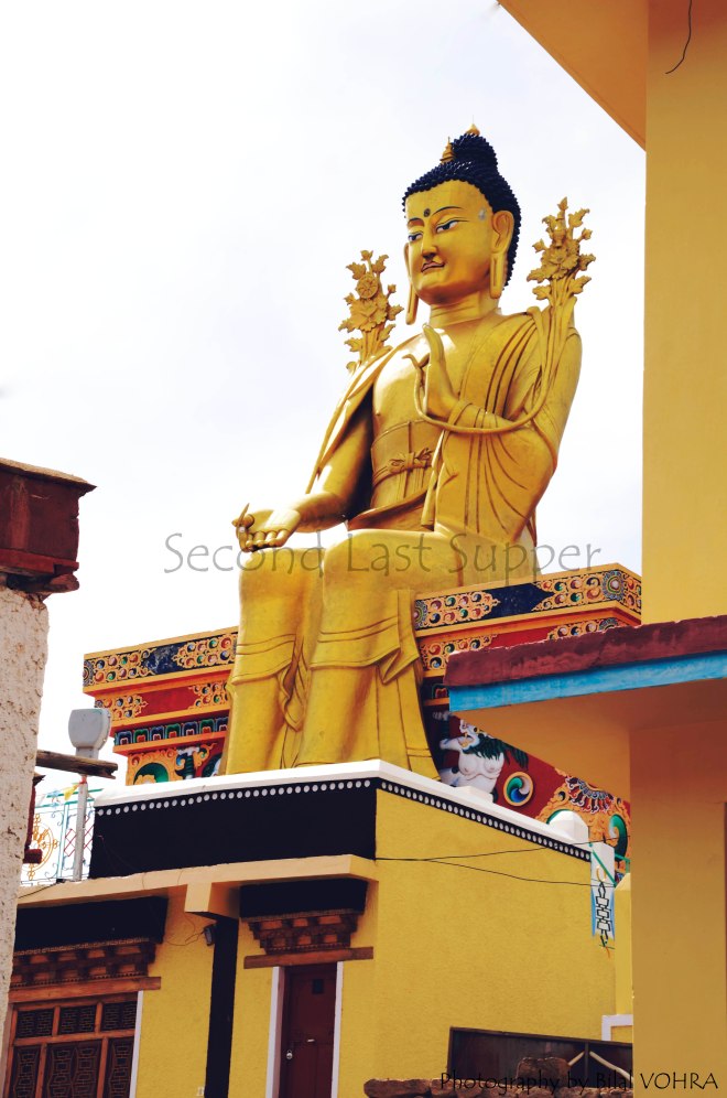 Future buddha on Likir Monastery 